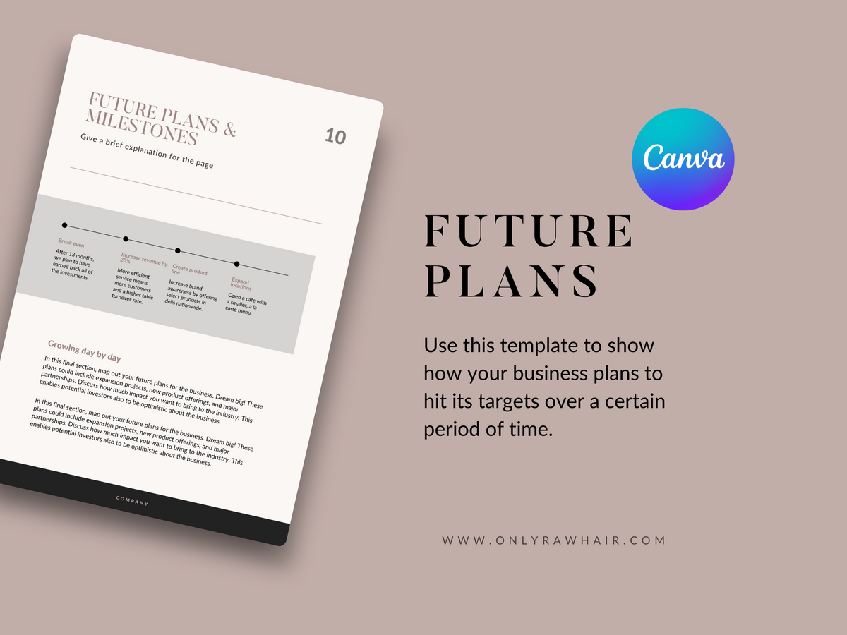 Small Business Plan Template