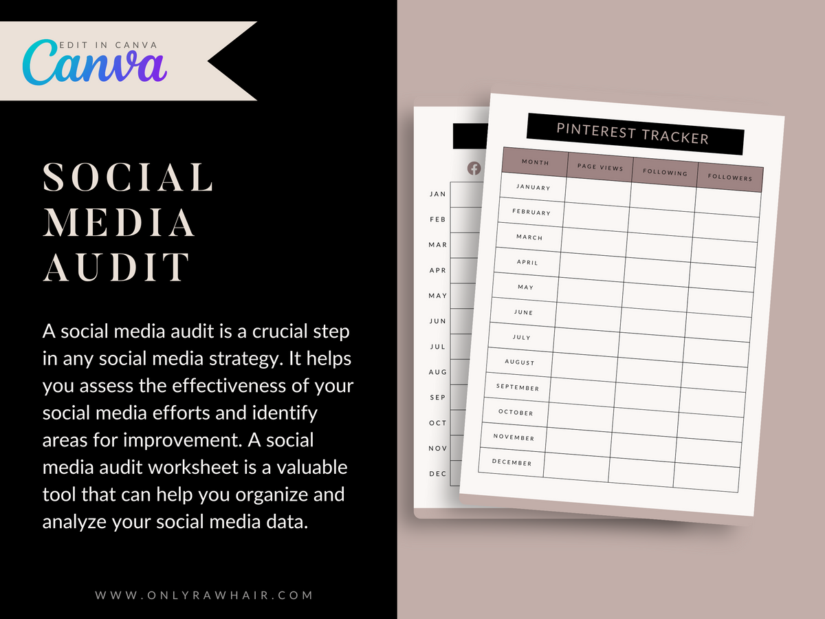 Social Media Planner Template